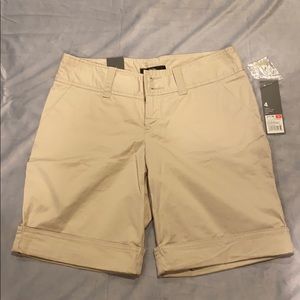 Tan shorts from Target